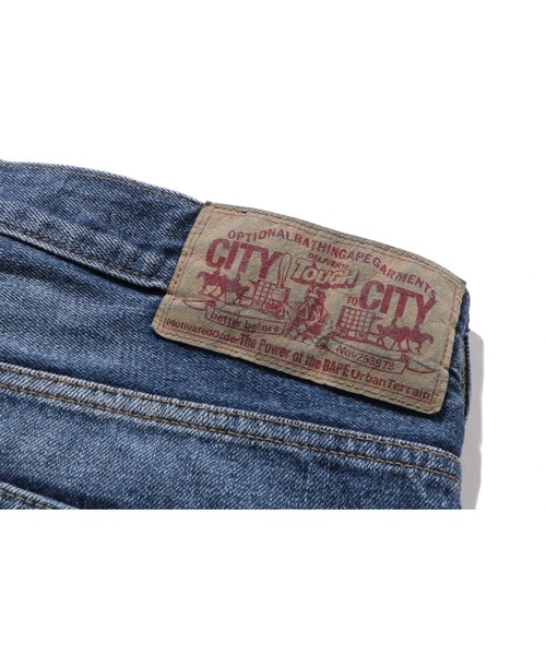 A BATHING APE（アベイシングエイプ） ジーンズ 1999 TYPE-02 DAMAGED