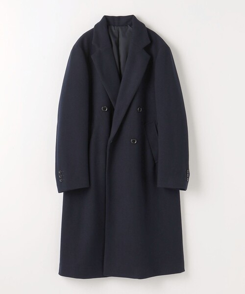 A DAY IN THE LIFE チェスターコート コート ニット メルトン ダブル