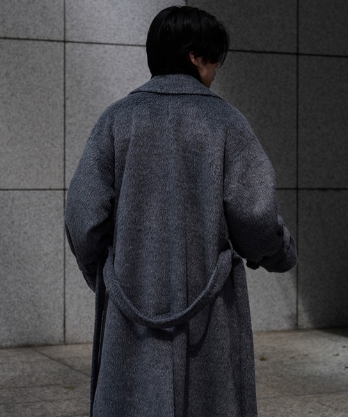 epnok シャギーダブルチェスターコート メンズ epnok（エプノック）の「2WAYシャギーダブルチェスターコート