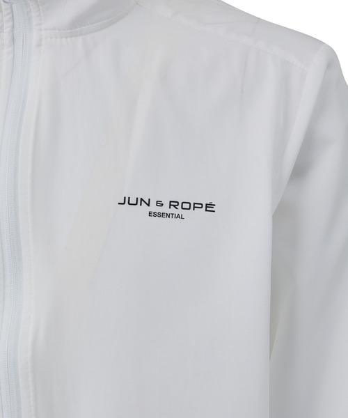 JUN AND ROPE ホワイトスウェットジャケット JUN AND ROPE ホワイトスウェットジャケット JUN AND ROPE ホワイト