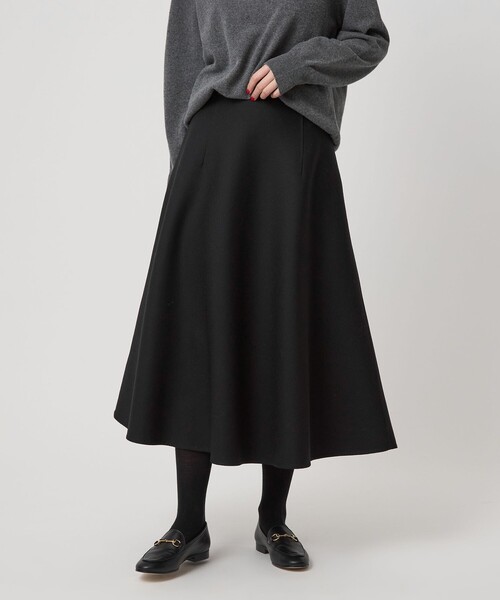 conte リバー フレアスカート　38 conte スカート 「conte」リバー フレアスカート : ZOZOTOWN Yahoo!店