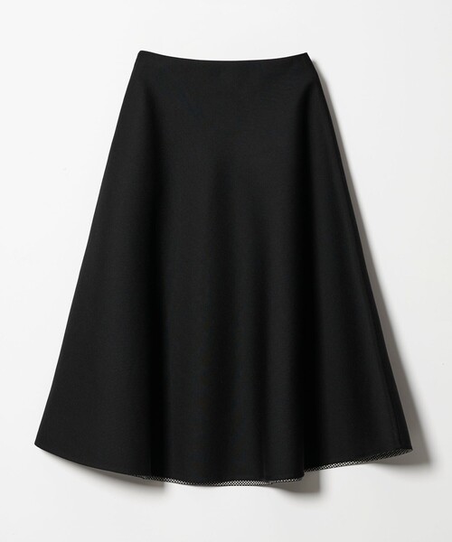 conte リバーフレアスカートブラック　38　辺見えみり conte スカート 「conte」リバー フレアスカート : ZOZOTOWN Yahoo!店