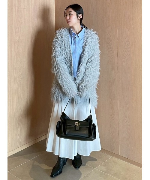 Mila Owen（ミラオーウェン） スカート ウエストゴムギャザーマキシ