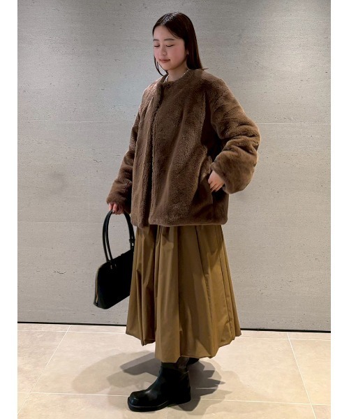 Mila Owen（ミラオーウェン） スカート ウエストゴムギャザーマキシ