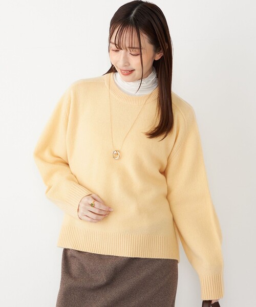 s*i様 cccmalie 　セーター Cathy's Closet (キャシーズ クロセット) アブストラクト柄 クルー