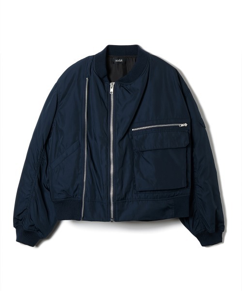 ma1 ma-1 double zip jacket レディース メンズ : ZOZOTOWN Yahoo!店