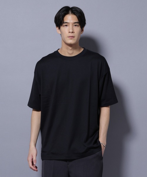 「NANO universe」 半袖Tシャツ L ホワイト メンズ_画像3