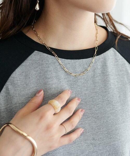 「DISCOAT」 半袖ワンピース MEDIUM グレー レディース_画像7