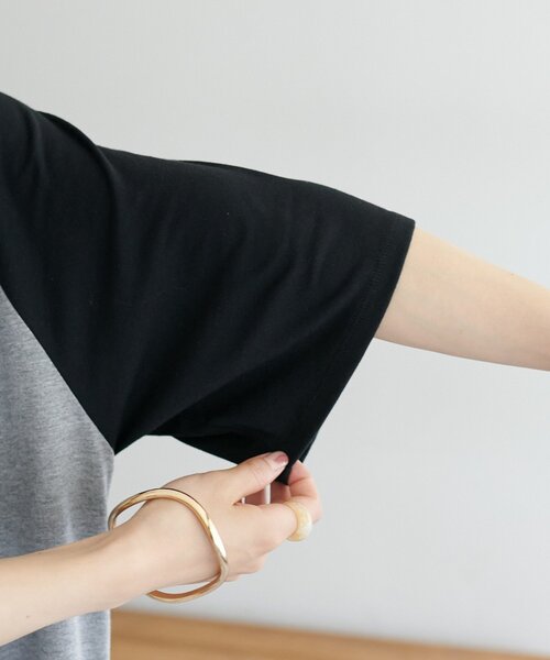 「DISCOAT」 半袖ワンピース MEDIUM グレー レディース_画像8