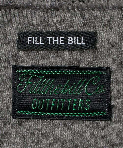 FILL THE BILL（フィルザビル） パーカー 「FILL THE BILL」ボア