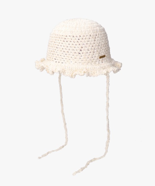 「kaorinomori」 ニットキャップ FREE ホワイト レディース_画像7