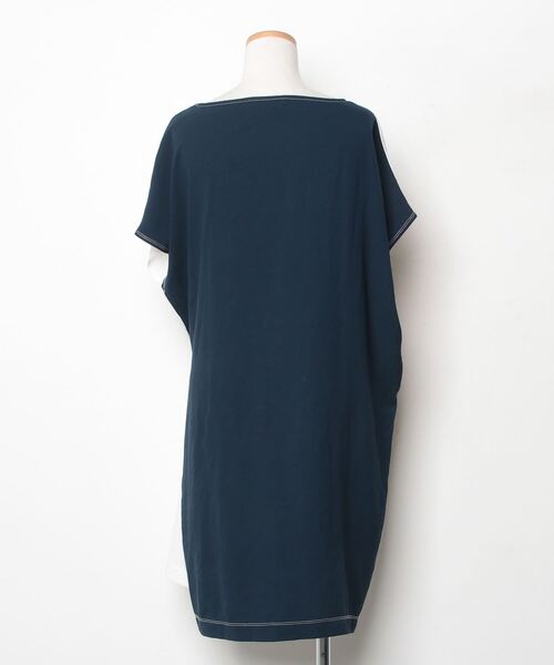 「KNOTT」 半袖ワンピース 1 ホワイト レディース_画像2