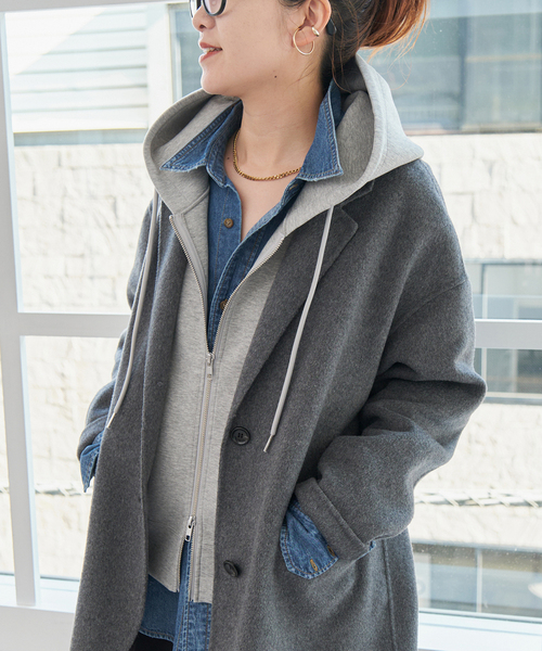 Spick＆Span（スピック アンド スパン） パーカー 「追加5」ストレッチ
