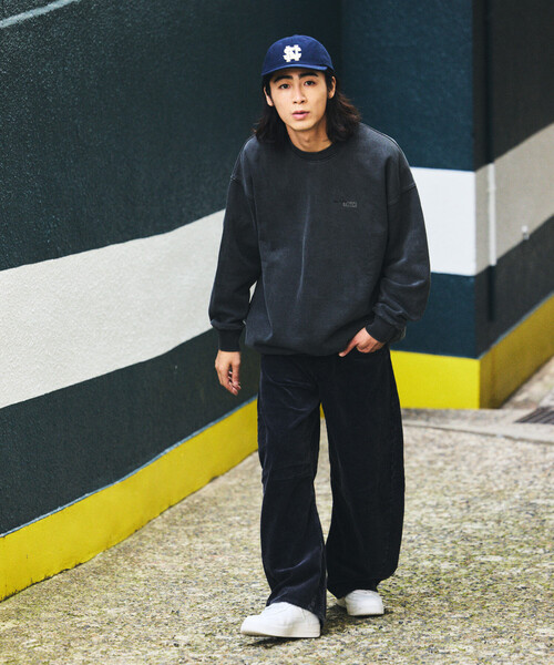 NAUTICA（ノーティカ） トレーナー スウェット ピグメント加工 HIDDEN