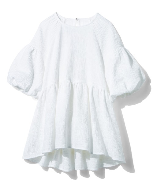 「IEDIT」 半袖ブラウス X-LARGE ブラック レディース_画像6