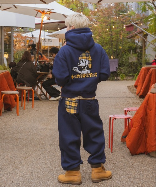 centimeter（センチメーター） パーカー CMT ruler check hoodie