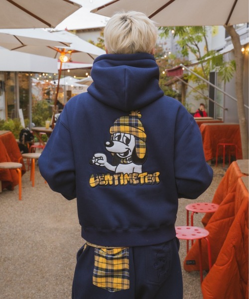 centimeter（センチメーター） パーカー CMT ruler check hoodie