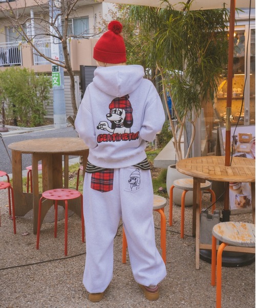 centimeter（センチメーター） パーカー CMT ruler check hoodie
