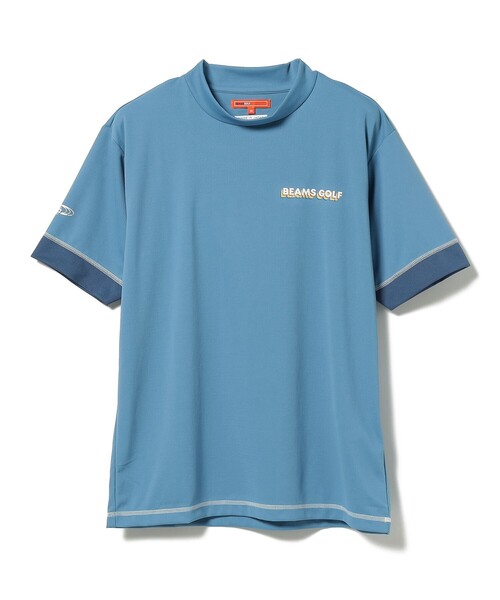 「BEAMS GOLF」 半袖Tシャツ X-LARGE ブラック メンズの画像