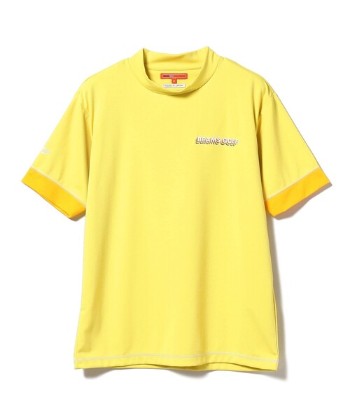 「BEAMS GOLF」 半袖Tシャツ X-LARGE ブラック メンズの画像