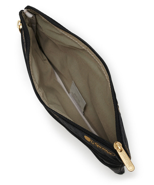 LeSportsac（レスポートサック） ポーチ 3ZIP COSMETIC ゴールド