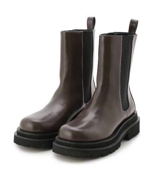 「Mila Owen」 ブーツ 38 キャメル レディース_画像3