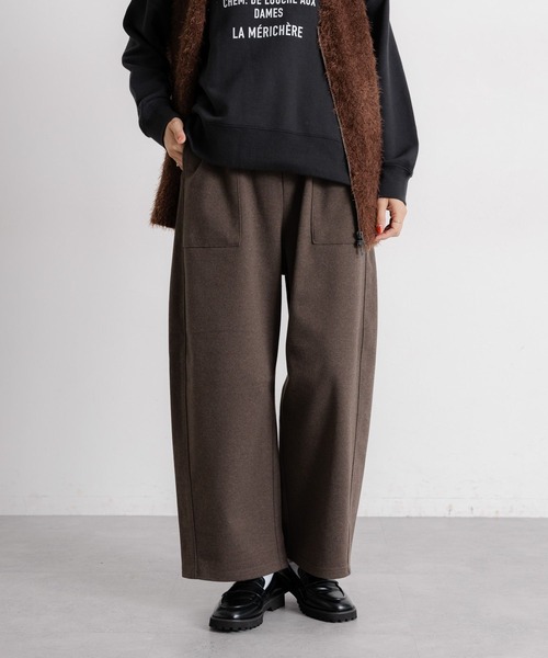 studio CLIP（スタディオクリップ） パンツ Wライクジャージパンツ