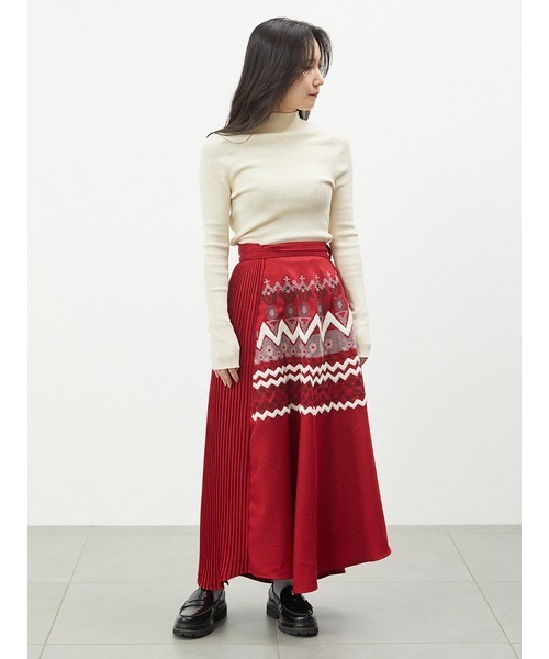 「FURFUR」 長袖ニット FREE アイボリー レディース_画像4