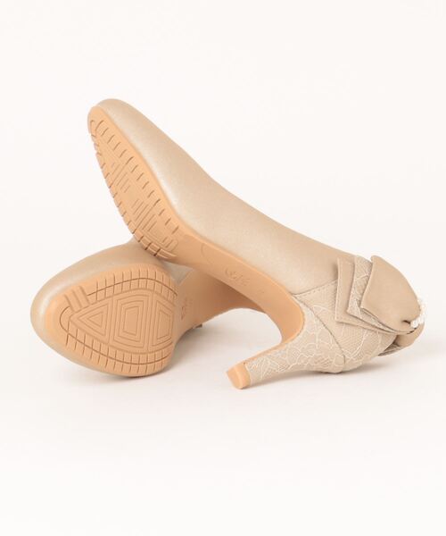 「SUGATA」 パンプス 24.0cm ブラック レディース_画像3