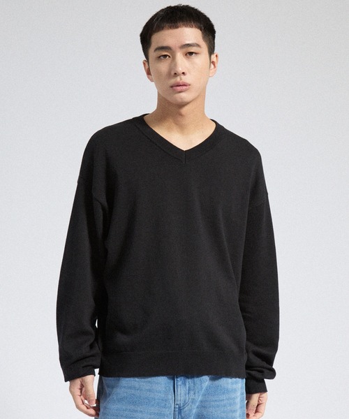 Parts Lab. セーター ニット 「Parts Lab.」Basic Cotton Linen Knit