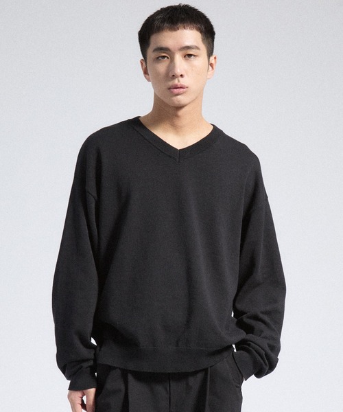 Parts Lab. セーター ニット 「Parts Lab.」Basic Cotton Linen Knit 