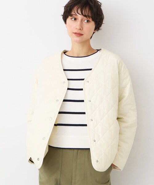 「Dessin」 ジャケット 01 ベージュ レディース_画像2