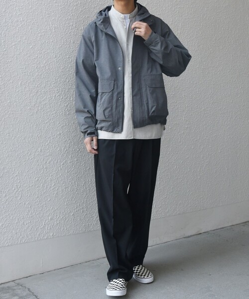 「SHIPS any」 マウンテンパーカー LARGE ネイビー メンズ_画像2