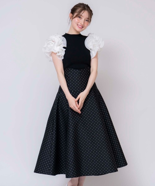 「NOELA」 スカート S チャコールグレー レディース_画像2