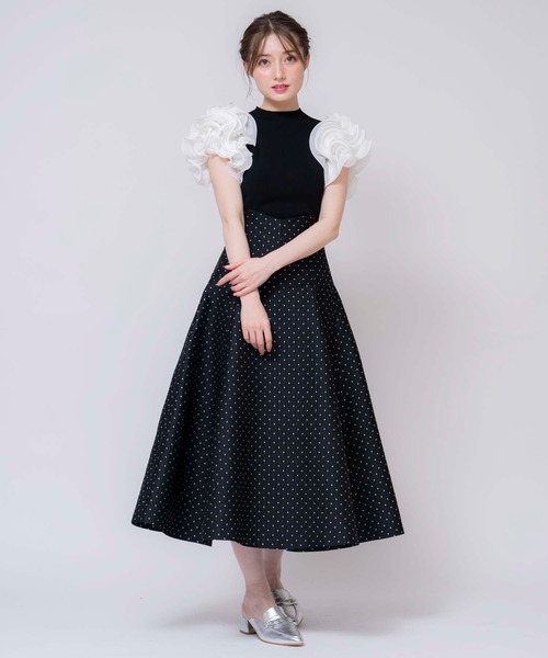 「NOELA」 スカート S チャコールグレー レディース_画像4