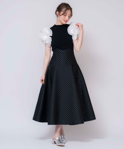 「NOELA」 スカート S チャコールグレー レディース_画像6