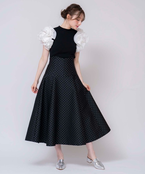 「NOELA」 スカート S チャコールグレー レディース_画像9