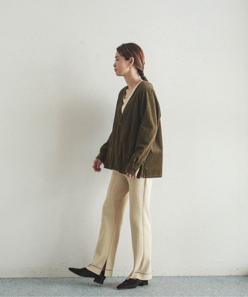 「FIL DE FER」 イージーパンツ FREE ベージュ レディース_画像5