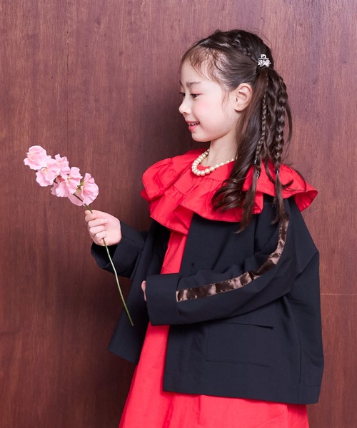 MARKEY'S（マーキーズ） ノーカラージャケット アウター ソデライン