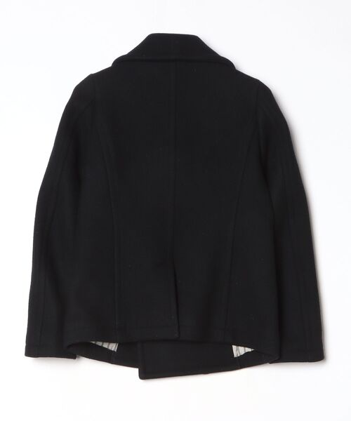 「SWANLAKE」 ピーコート M ブラック レディース_画像2