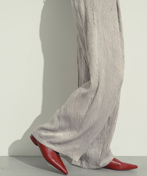 「NEUNA」 スラックス SMALL ブラック レディース_画像2