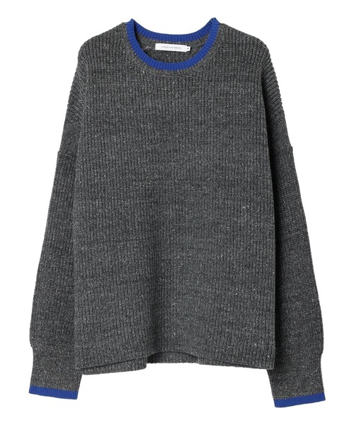 「AMERICAN HOLIC」 長袖ニット M 杢グレー レディース_画像8