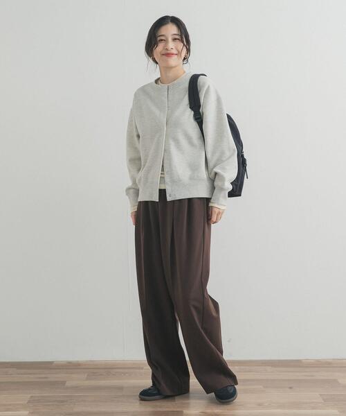 【新品・タグ付き】裏起毛スウェットカーディガン アーバンリサーチドアーズ URBAN RESEARCH DOORS（アーバンリサーチドアーズ） カーディガン 裏