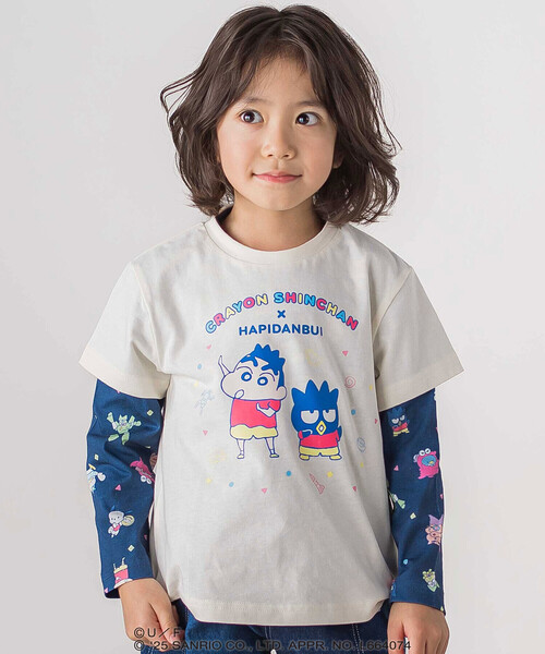 SLAP SLIP（スラップスリップ） tシャツ 「原作クレヨンしんちゃん×は