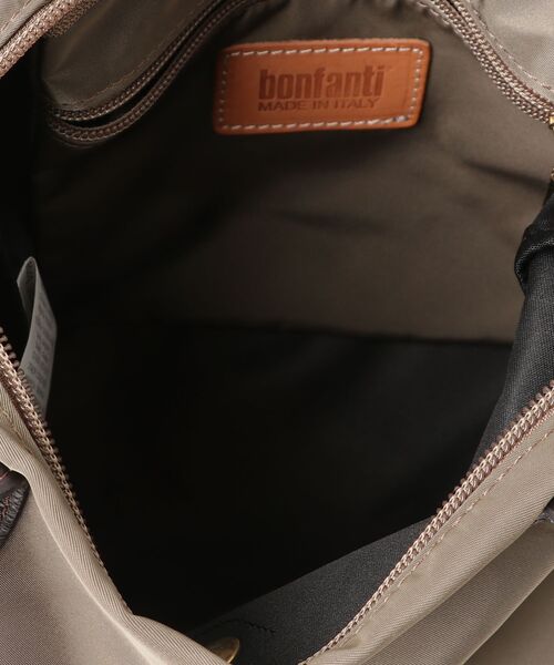 「BONFANTI」 2WAYバッグ - グリーン レディース_画像4
