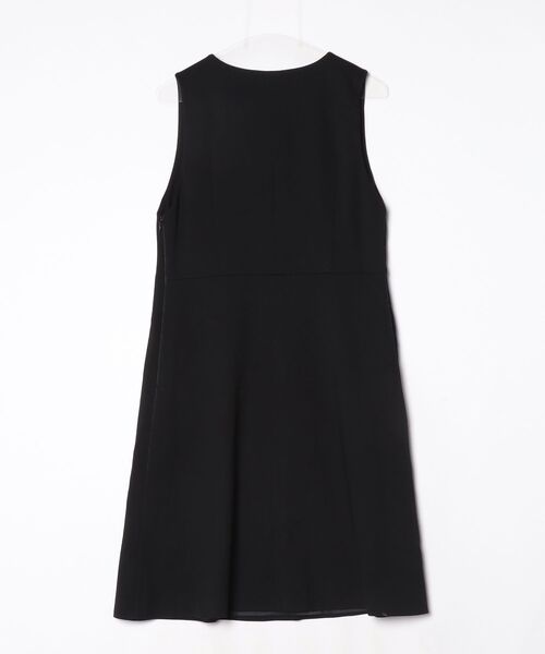 「TO BE CHIC」 ノースリーブワンピース 42 ブラック レディースの画像