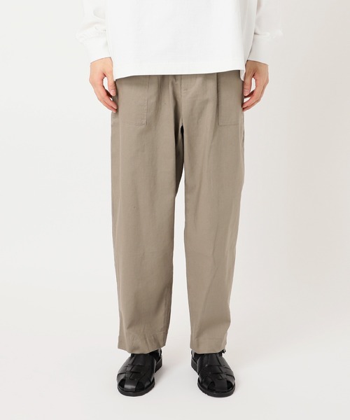 「JOURNAL STANDARD relume」 イージーパンツ M ライトブルー メンズ_画像2