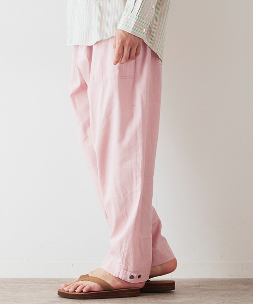 「JOURNAL STANDARD relume」 イージーパンツ M ライトブルー メンズ_画像7