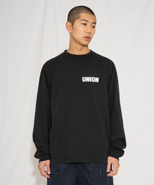 「UNION(UNION TOKYO)」 長袖Tシャツ X-LARGE ブラック メンズ_画像8