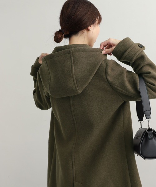 URBAN RESEARCH DOORS ミドル丈コート ブラウン M URBAN RESEARCH DOORS（アーバンリサーチドアーズ） コート MEDIUM